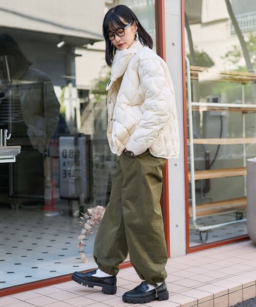 TAION（タイオン） ダウンジャケット M ブラック レディース