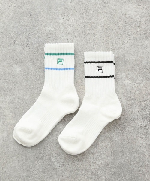 FILA 靴下 FILAコラボ／ソックス2P/キッズ/129298 キッズ 子供 男の子 