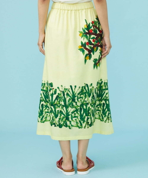 Jocomomola（ホコモモラ） スカート Manzano プリントスカート