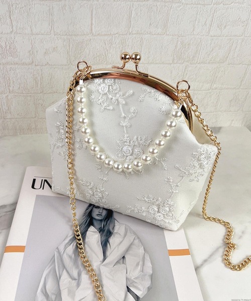 TONE SELECT GOODS ショルダーバッグ バッグ Liaa/花柄 パール