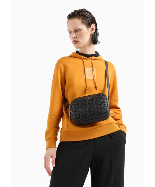 【A/X Armani Exchange】モノグラム ショルダーバッグ 関送込 ARMANI EXCHANGE ショルダーバッグ バッグ 「A|X アルマーニ