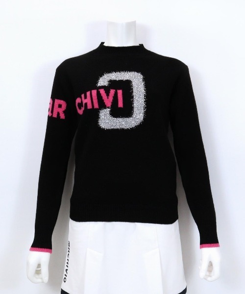 archivioアルチビオ 38 カシミア 薄手黒の長袖セーター 10