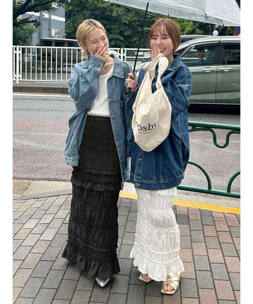 アングリッド　デニム　ミニスカート　ボヘミアン　スカート　エスニック アングリッドデニムミニスカートボヘミアンスカートエスニック