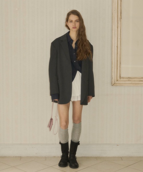 GIUNON ジャケット テーラードジャケット over size tailored