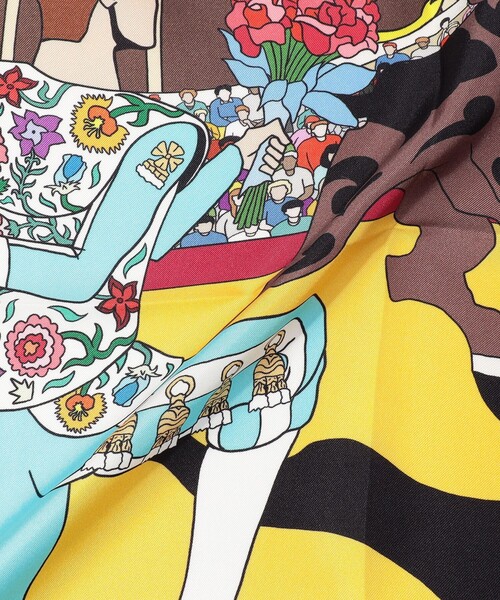 スカーフ バンダナ Kinloch シルクプリント スカーフ メンズ | Kinloch | 04