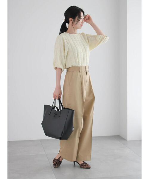 Te chichi（テチチ） パンツ チノワイドパンツ レディース : ZOZOTOWN