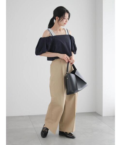 Te chichi（テチチ） パンツ チノワイドパンツ レディース : ZOZOTOWN