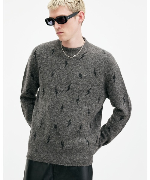 ALLSAINTS（オールセインツ） セーター ニット ZAP OVERSIZED CREW