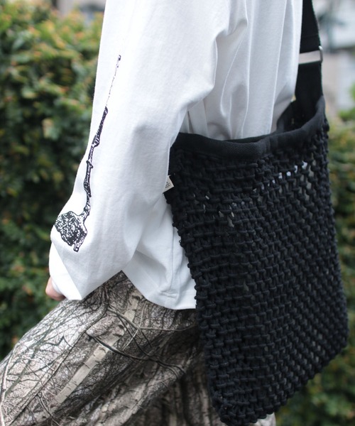 HERESY ショルダーバッグ HERESY ショルダーバッグ BRAID BAG メンズ レディース