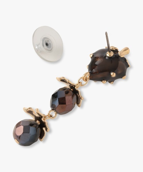 ANNA SUI（アナスイ） ピアス いちごモチーフ スウィングピアス