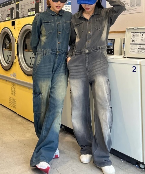 25年SS UN3D.アンスリードWAVE SHIRRING JUMP SUIT COLLECTION(2026