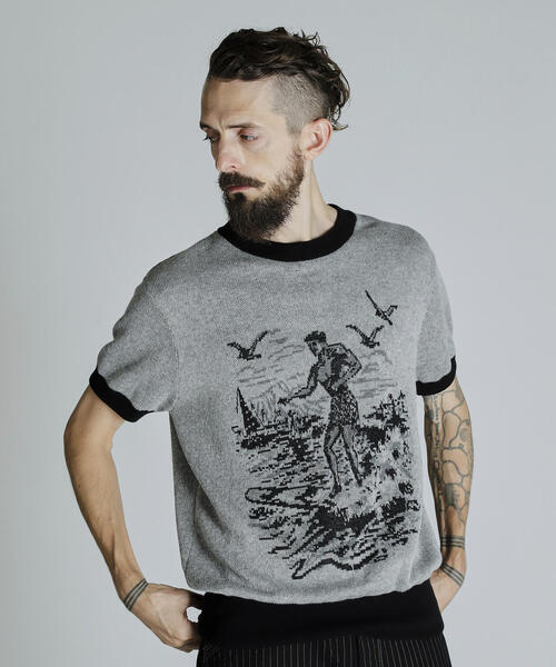 Schott 50's 半袖ニット Schott N.Y.C（ショット） セーター ニット Schott/ショット/50'S SS