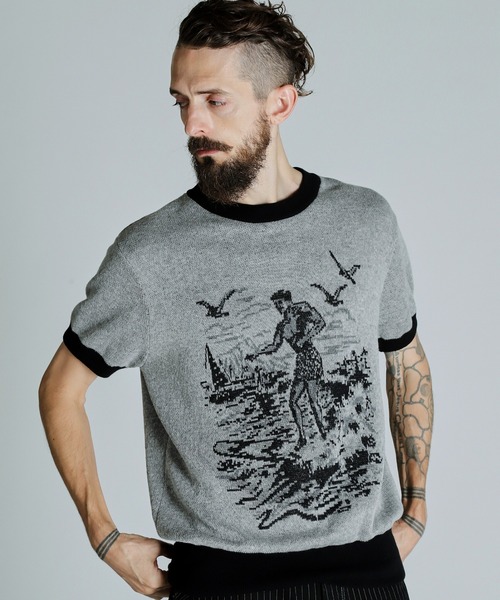 Schott N.Y.C セーター ニット Schott/ショット/50'S SS KNIT