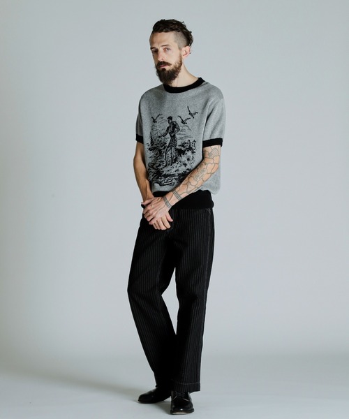 Schott N.Y.C セーター ニット Schott/ショット/50'S SS KNIT