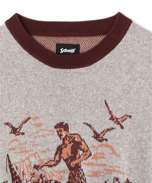 Schott N.Y.C（ショット） セーター ニット Schott/ショット/50'S SS