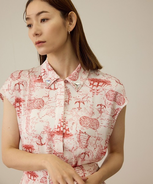 ROPE'（ロペ） ワンピース 「洗える」トワルドジュイベルテッドミニ