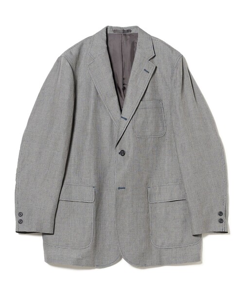 【最終】BEAMS PLUS / 3ボタン ウール チェック ジャケット 最終】BEAMS PLUS / 3ボタン ウール チェック ジャケット 楽天