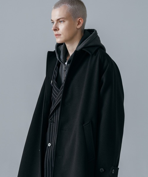 ajouter flow パーカー 「ajouter flow」af metal logo double zip-up 