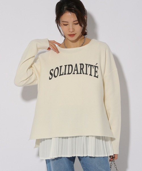 美品タグ付き　アトリエダンタン　ノースリーブトップス【未使用に近い】 ALEXIA STAM タンクトップ ノースリーブ Layered Tank Top