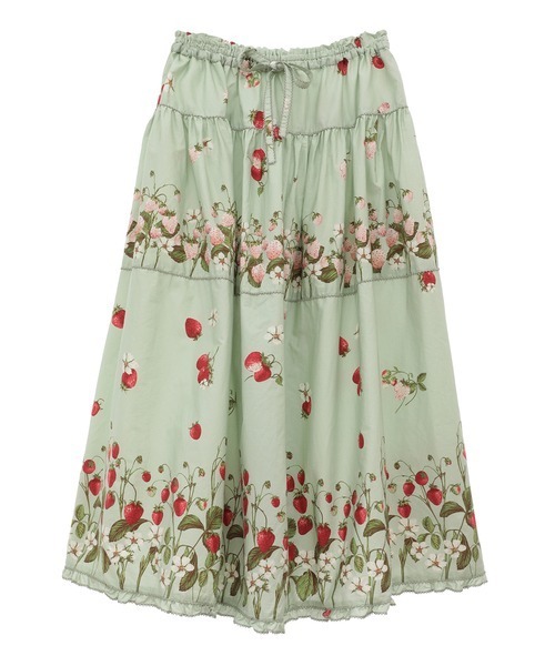 PINK HOUSE スカート いちごプリントスカート : ZOZOTOWN Yahoo