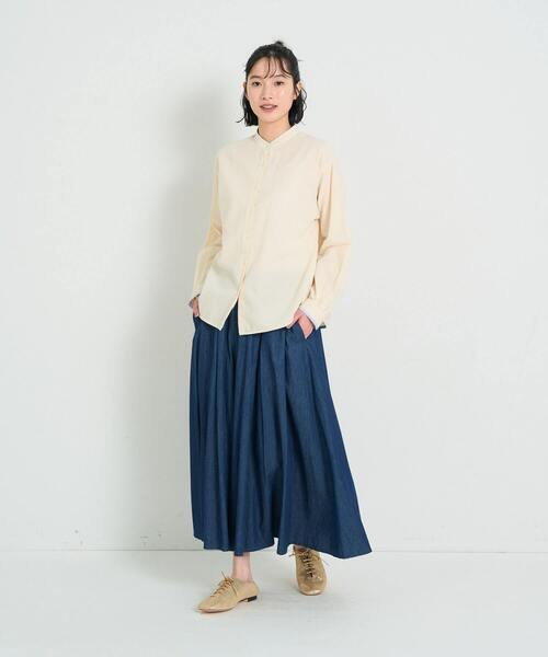 conges payes ADIEU TRISTESSE ブラウス シャツ コットン