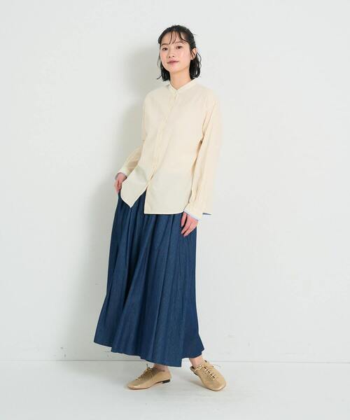 conges payes ADIEU TRISTESSE ブラウス シャツ コットン