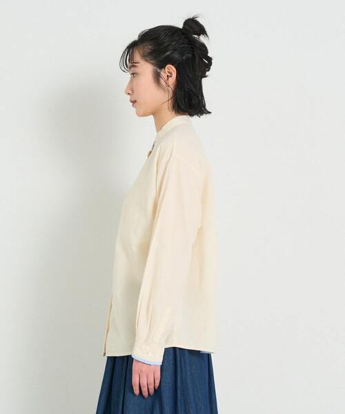 conges payes ADIEU TRISTESSE ブラウス シャツ コットン