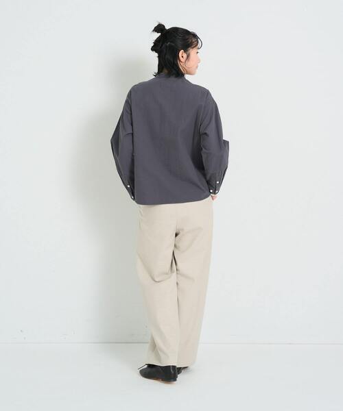 conges payes ADIEU TRISTESSE ブラウス シャツ コットン