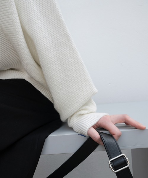 「EKCOOKIES」 長袖ニット L セージグリーン レディース_画像9