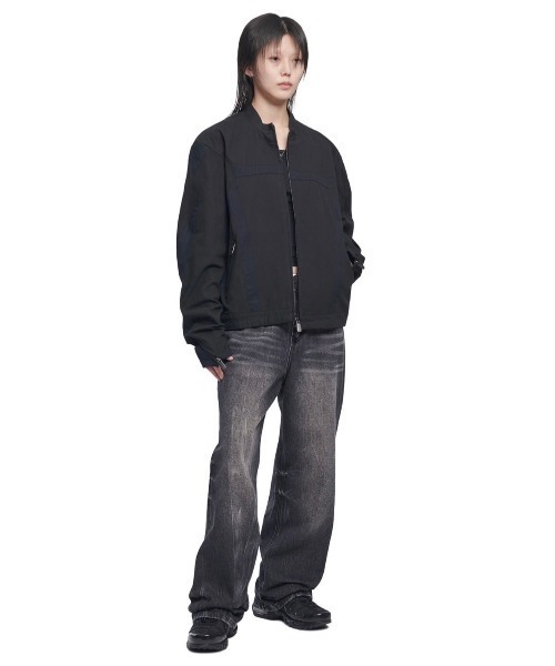 NOMANUAL ジーンズ 「NOMANUAL」SEMI FLARE DENIM PANTS メンズ NOMANUAL ジーンズ 「NOMANUAL」SEMI FLARE DENIM PANTS メンズ