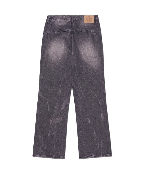 NOMANUAL ジーンズ 「NOMANUAL」SEMI FLARE DENIM PANTS