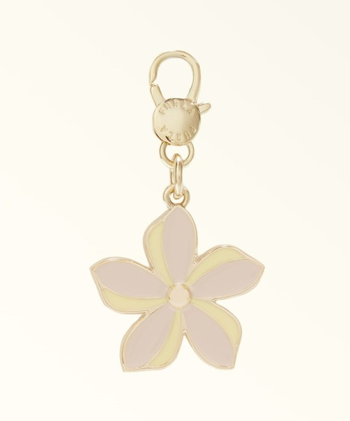 フルラ　チャーム FURLA キーホルダー HASHTAG HYDRANGEA CHARM : ZOZOTOWN Yahoo