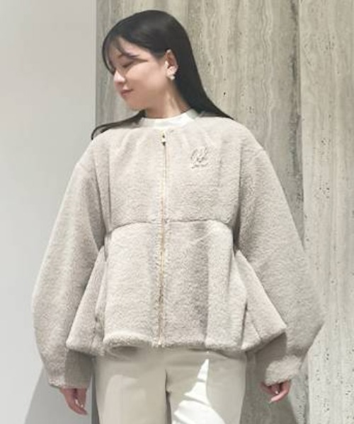 CELFORD（セルフォード） ジップアップブルゾン 36 グレイッシュ