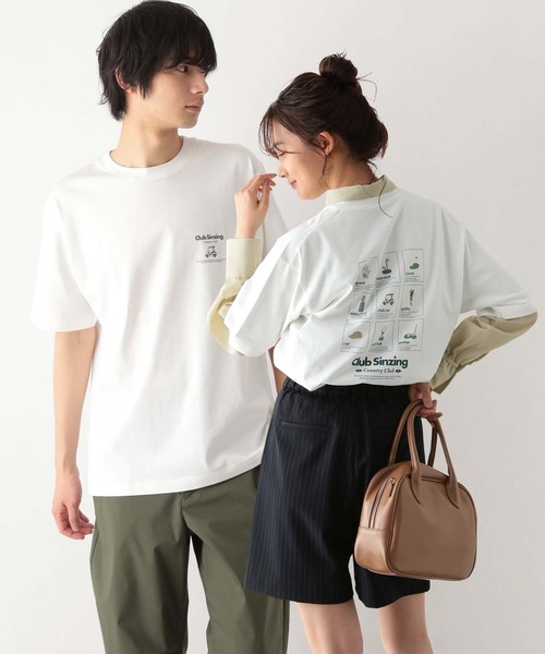 GLOBAL WORK tシャツ グラフィックTシャツ/半袖/313754 メンズ 