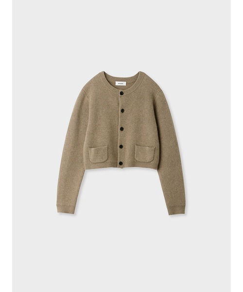 MIESROHE（ミースロエ） ニットカーディガン FREE ブラック レディース