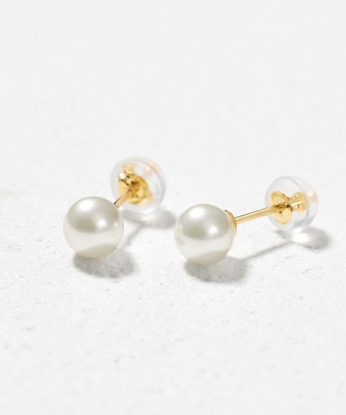 K10 フープピアス パール 小ぶり jewel closet by L&CO K10 フープピアス パール 小ぶり jewel closet by L&CO - メルカリ