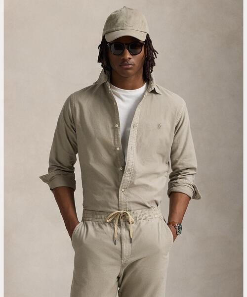 【POLO RALPH LAUREN】ミネラルダイ オックスフォードシャツ POLO RALPH LAUREN シャツ クラシック フィット ミネラルダイド