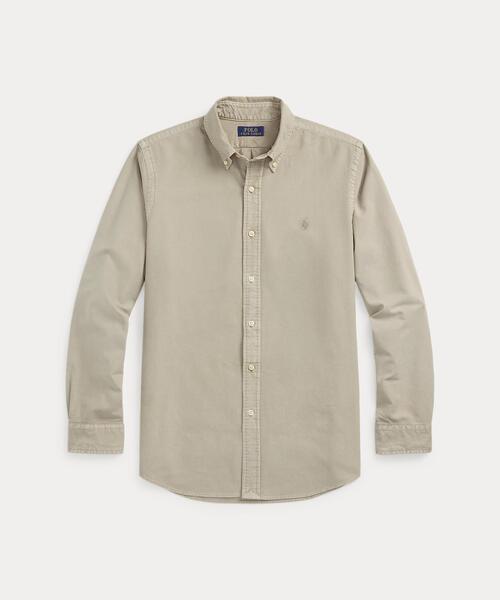 【POLO RALPH LAUREN】ミネラルダイ オックスフォードシャツ POLO RALPH LAUREN シャツ クラシック フィット ミネラルダイド