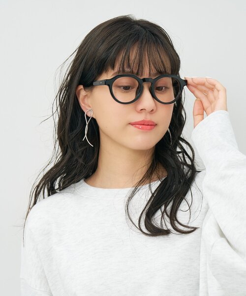 ■新品■レンズ券付きメガネ【Zoff／ゾフ】ボストン型、眼鏡、黒縁、太縁 Zoff（ゾフ） 伊達メガネ メガネ 眼鏡 ボストン型 メガネ｜黒縁