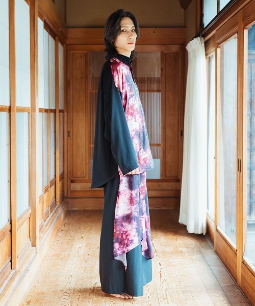 REZEN パンツ 三世の契レイヤード袴パンツ メンズ レディース