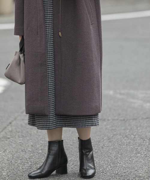 「URBAN RESEARCH Sonny Label」 ノーカラーコート FREE グレー レディース_画像6