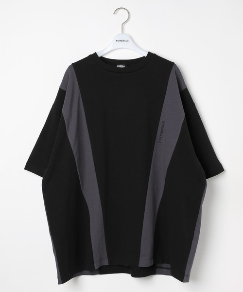 セール】NYプリント天竺 切替ルーズT（Tシャツ/カットソー