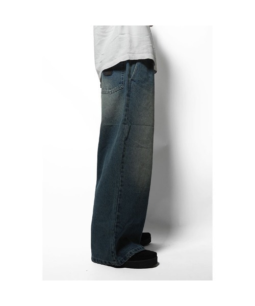 Cheers（チアーズ） ワイドパンツ ジーンズ BAGGY DENIM PANTS メンズ 