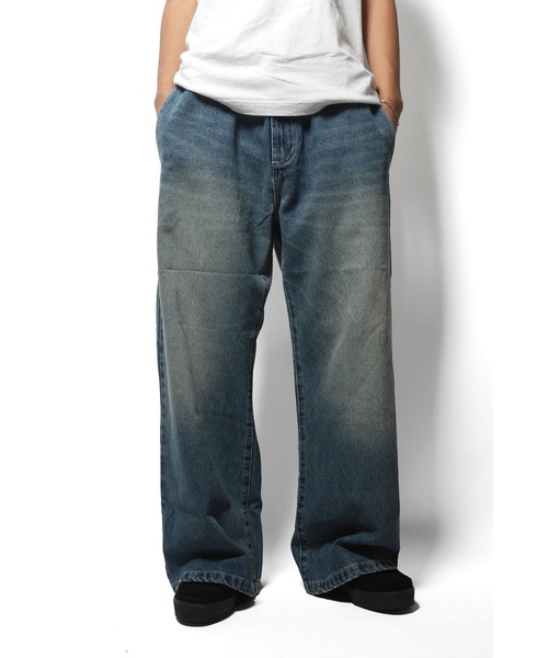 Cheers（チアーズ） ワイドパンツ ジーンズ BAGGY DENIM PANTS メンズ 