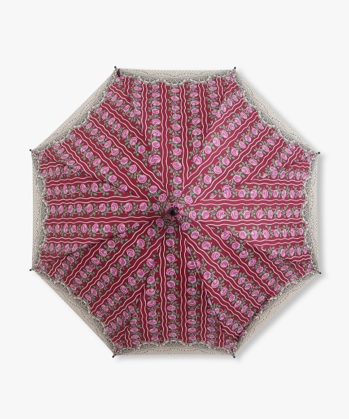 新品未使用品 ANNA SUI 長傘 パゴダ傘 バラ　ローズ 花柄 女っぽ 傘 新品未使用品 ANNA SUI 長傘 パゴダ傘 バラ ローズ 女っぽ