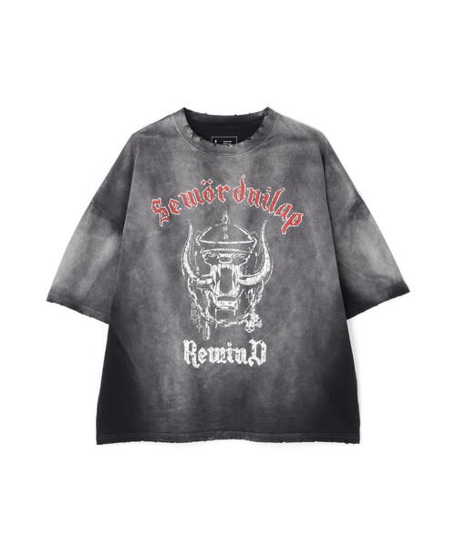 tシャツ DankeSchon/ダンケシェーン/PIGMENTSPRAY SST MORTAL レディース メンズ