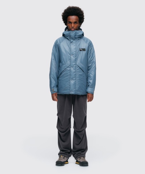 超美品‼️WILD THINGS ネイビーブルー　 デナリ　ライトジャケット‼️ WILDTHINGS ワイルドシングス USA製 PRIMALOFT SYMPATEX DENALI