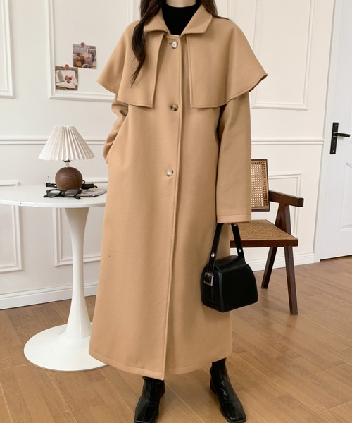 「ABITOKYO」 ステンカラーコート M ベージュ レディース_画像4