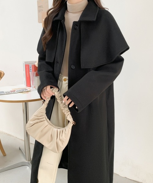 「ABITOKYO」 ステンカラーコート M ベージュ レディース_画像8