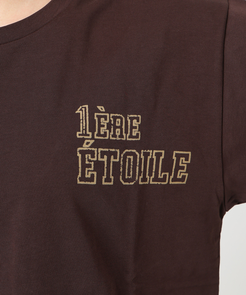 スローブイエナ　1ST ETOILE Tシャツ グレー　予約待ち 1ST ETOILE Tシャツ（Tシャツ／カットソー）｜SLOBE IENA
